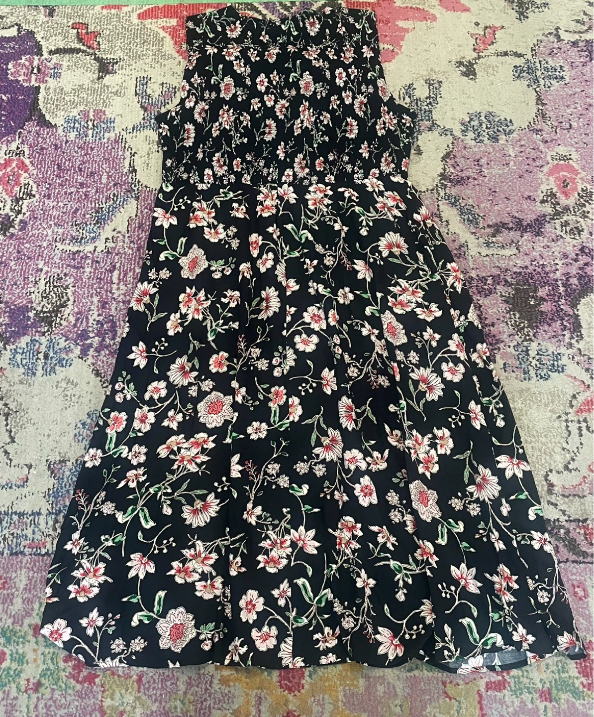 Nautica Jeans Floral Sleeveless Dress XL/TG - photo 2