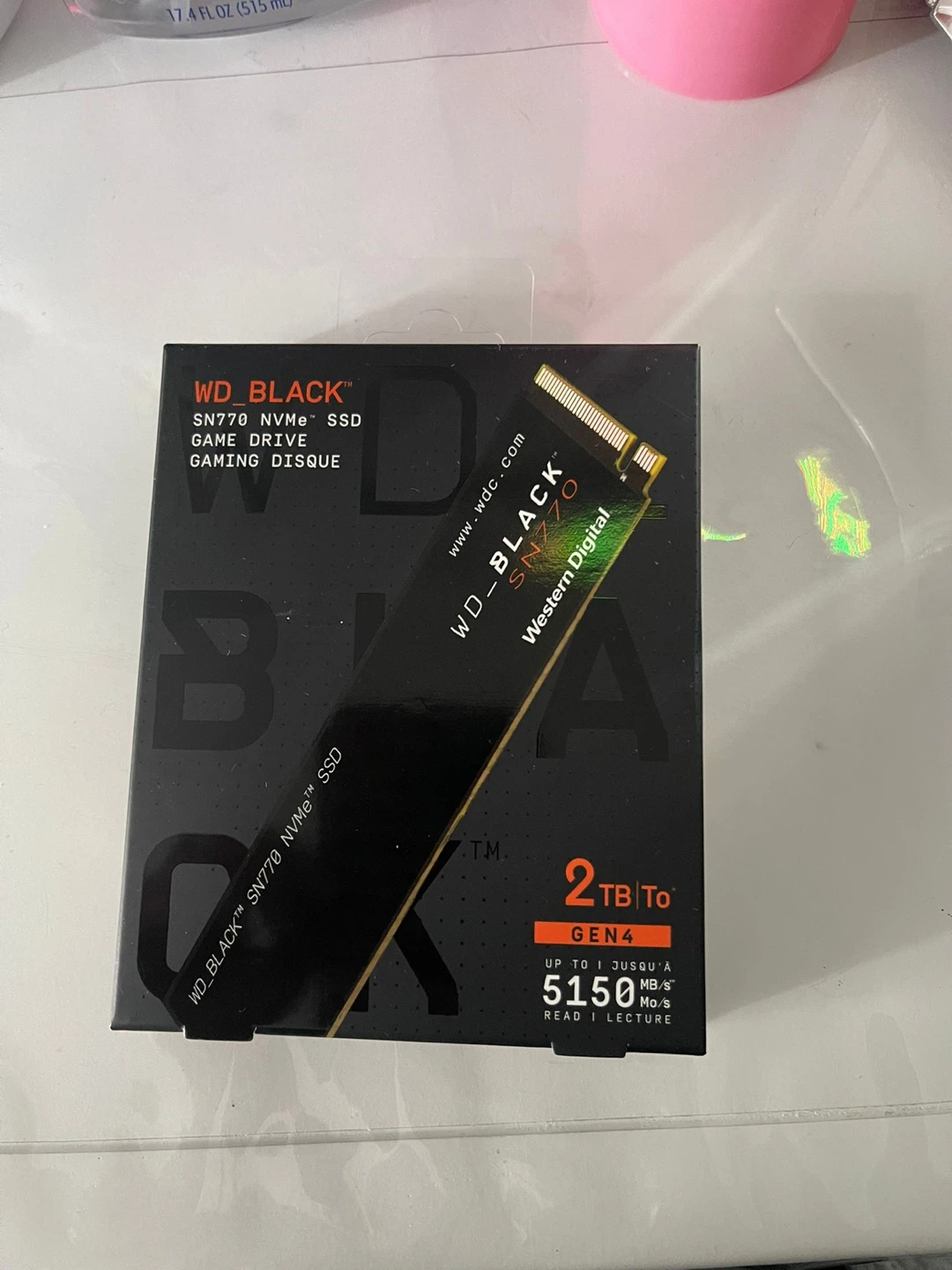 WD_BLACK SN770 NVMe SSD 2TB Game Drive