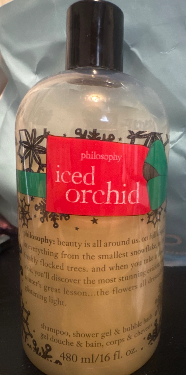 Philosophy Iced Orchid Shampoo, Shower Gel & Bubble Bath