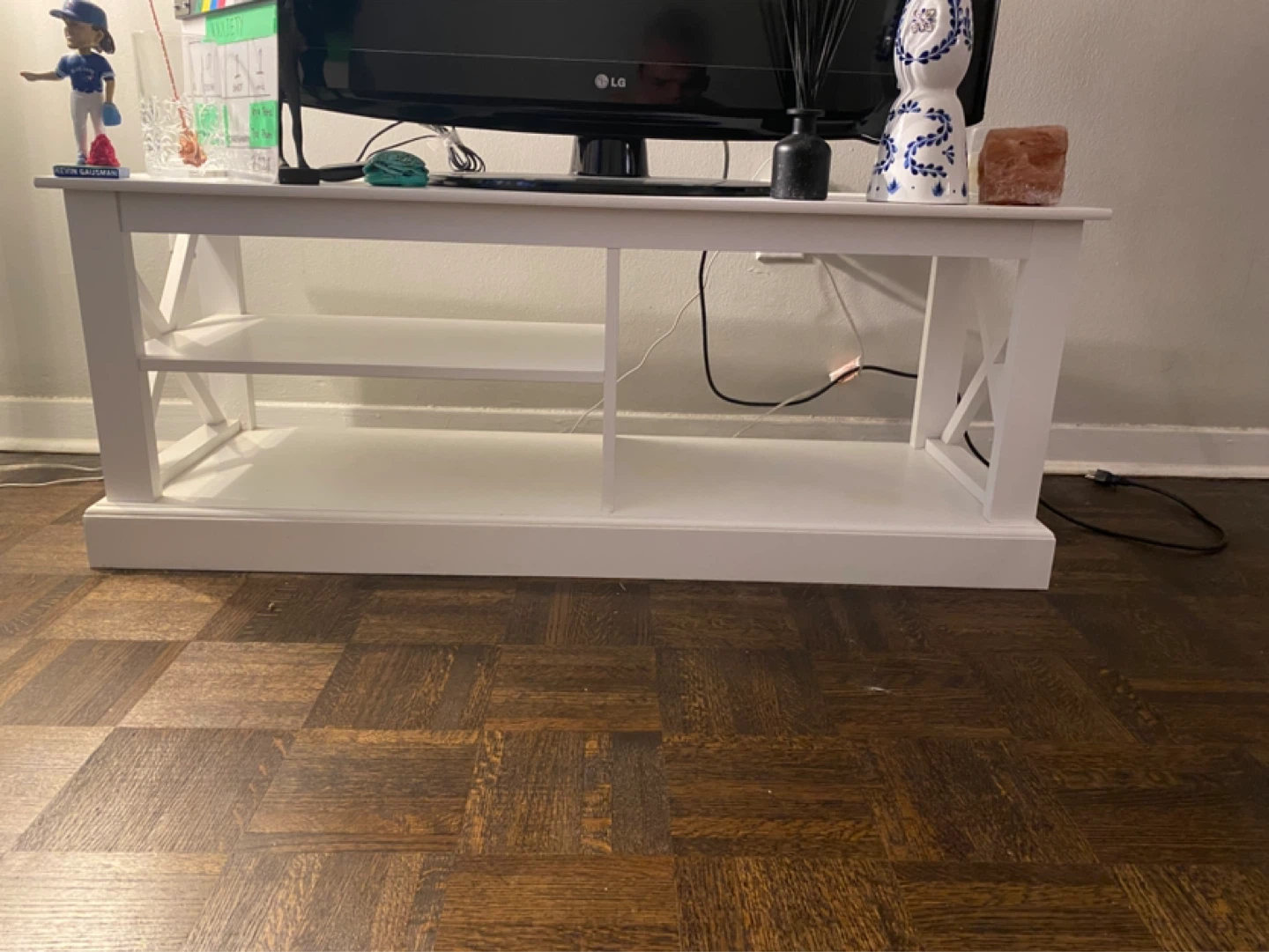 White TV Stand