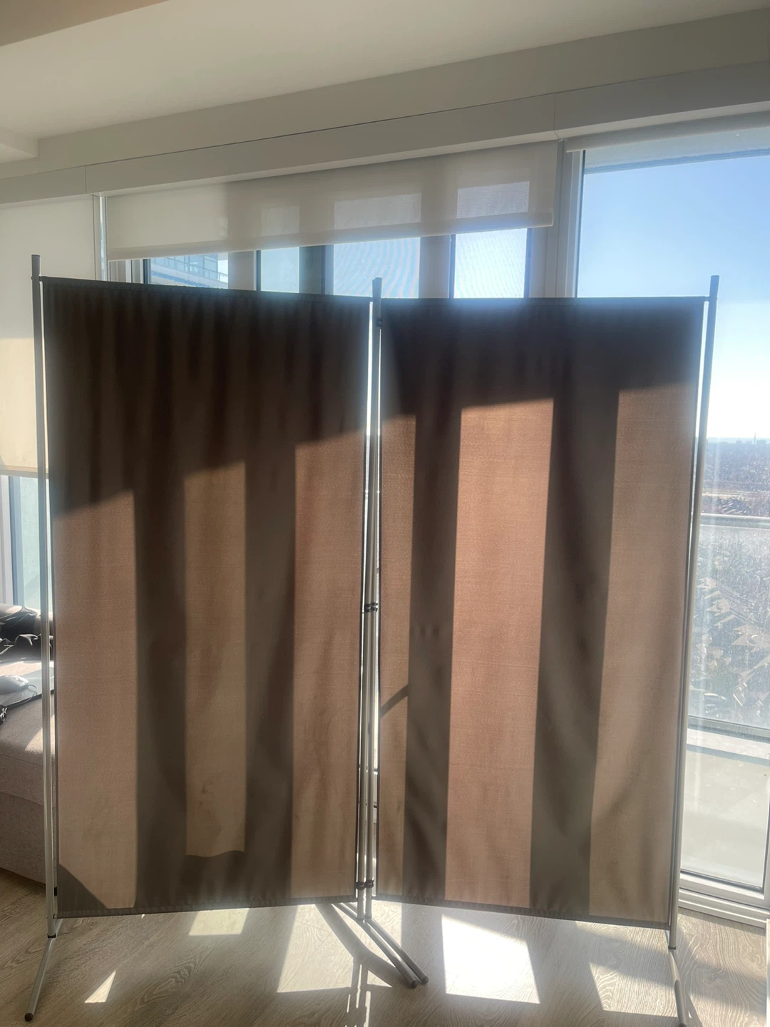2-Panel Room Divider Screen