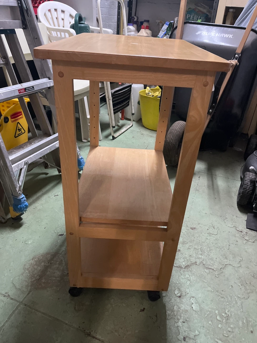 Wooden Rolling Cart - photo 2