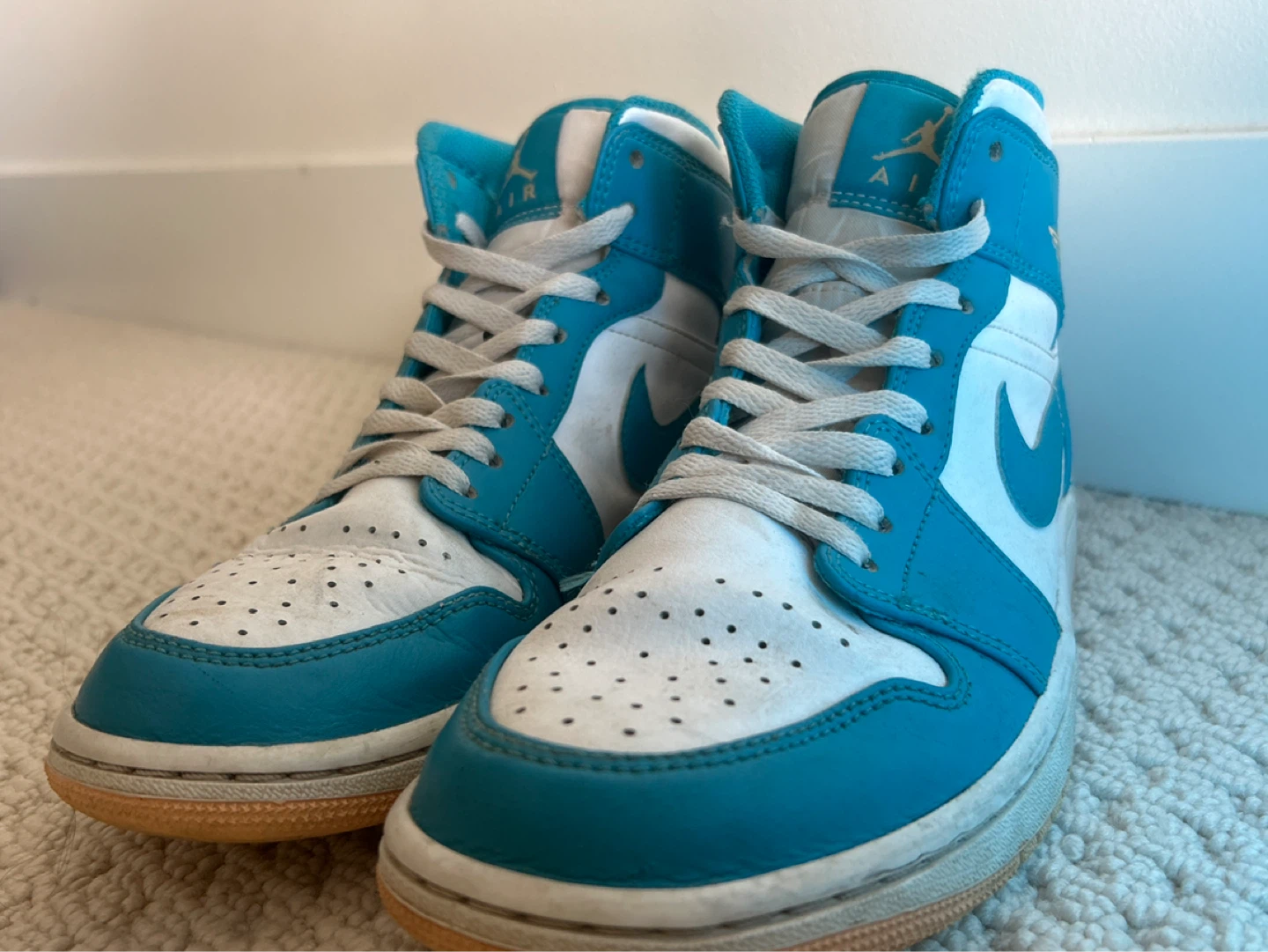 Air Jordan 1 Mid SE - White/Blue