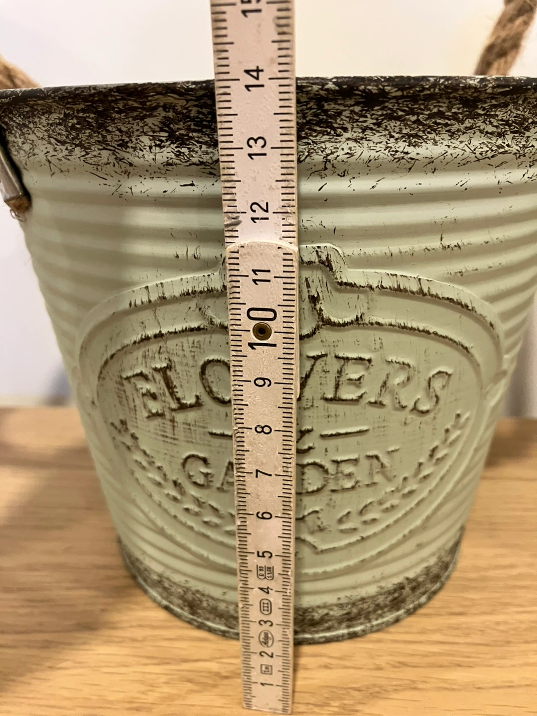 2 Decorative Flower & Garden Buckets - photo 2
