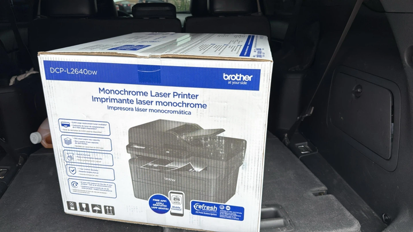 Brother DCP-L2640DW Monochrome Laser Printer - photo 2