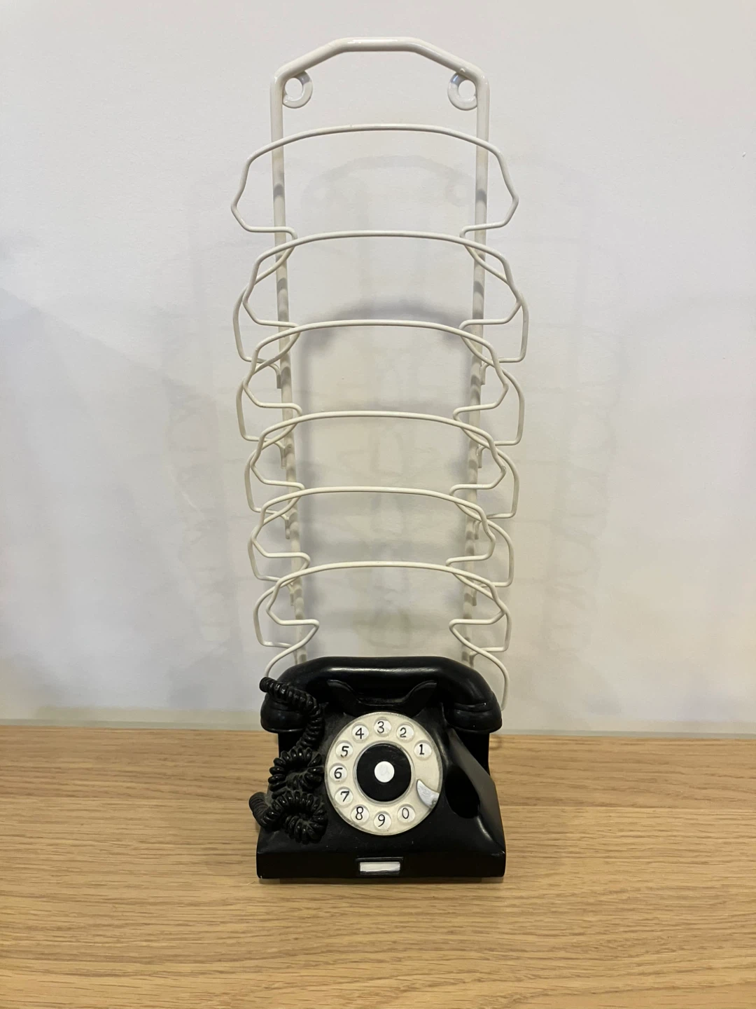Vintage Telephone Letter Rack