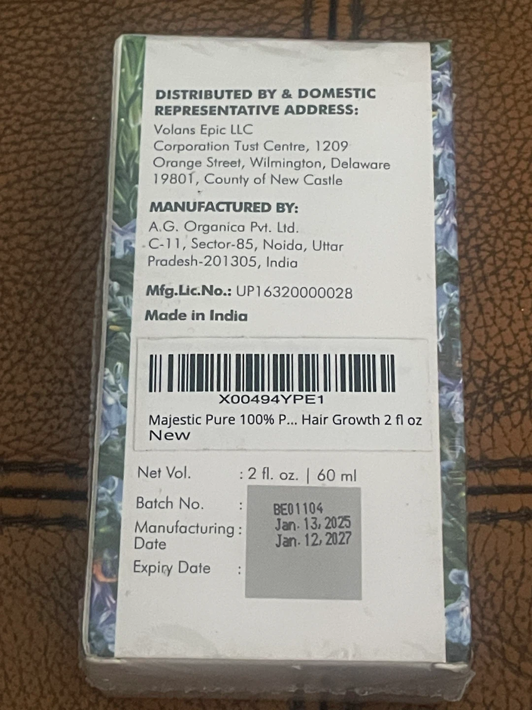 Majestic Pure Rosemary Hair Oil 2 fl oz - photo 2