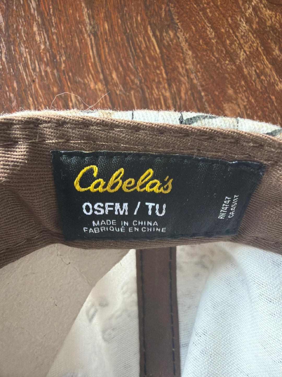 Cabela's Camo Baseball Cap OSFM/TU - photo 2