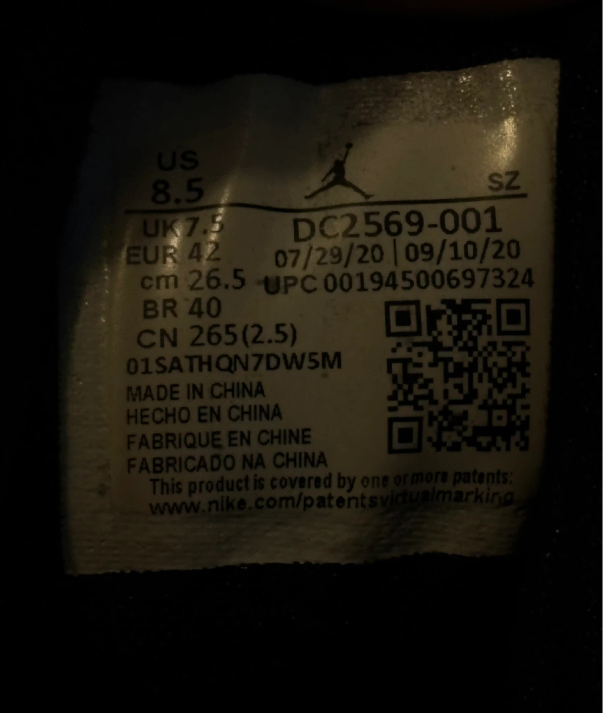 Air Jordan Flight 45 high ‘Bred’ - photo 2