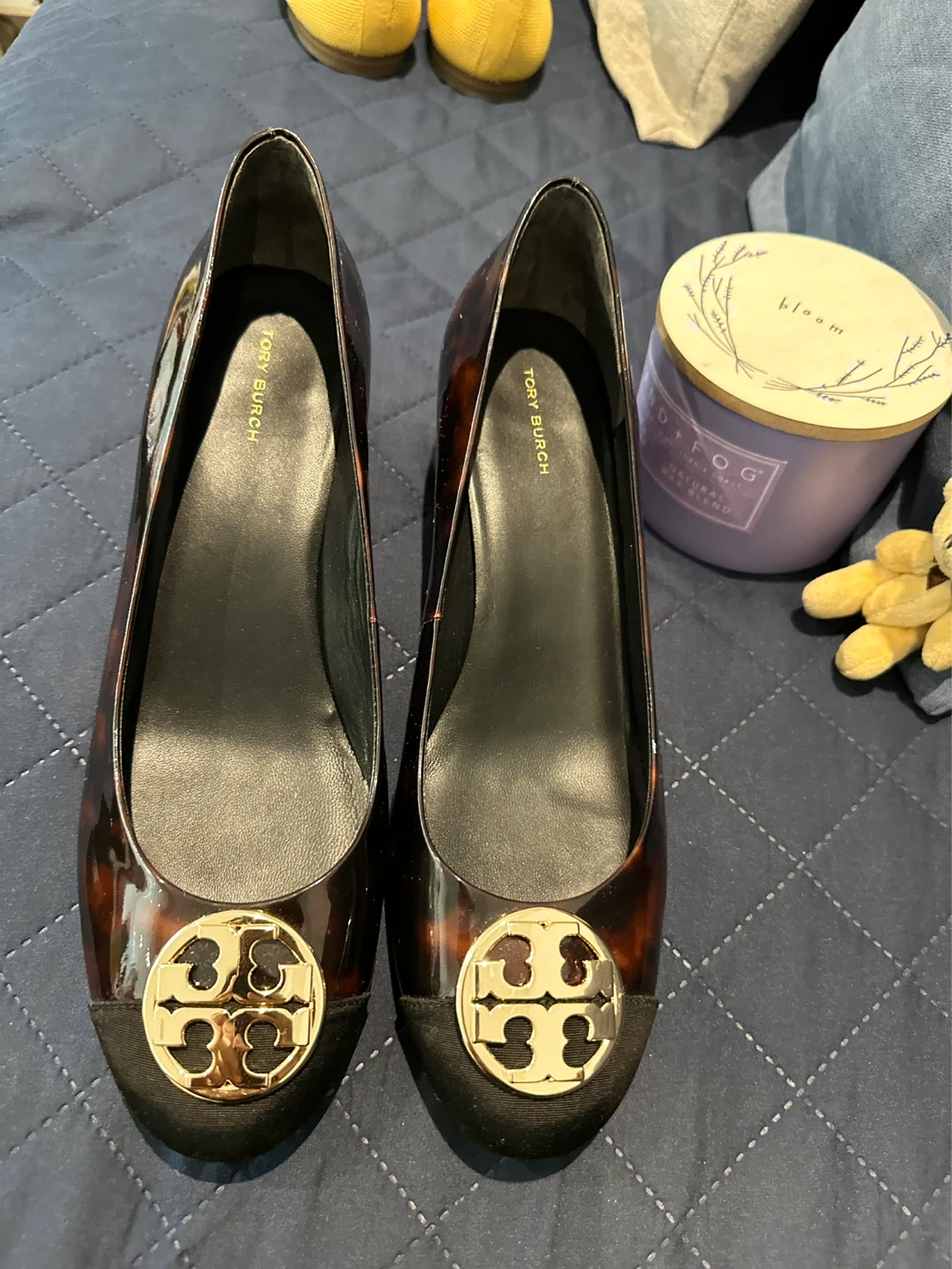 Tory Burch Tortoiseshell Ballet Flats - Size 11 - photo 3