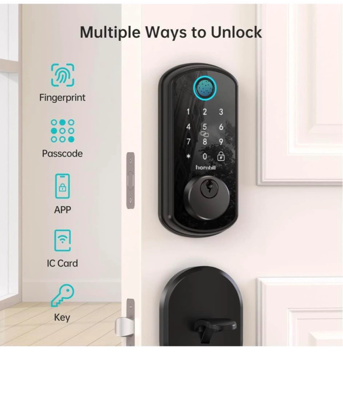 Smart door Lock deadbolt with installation - photo 2