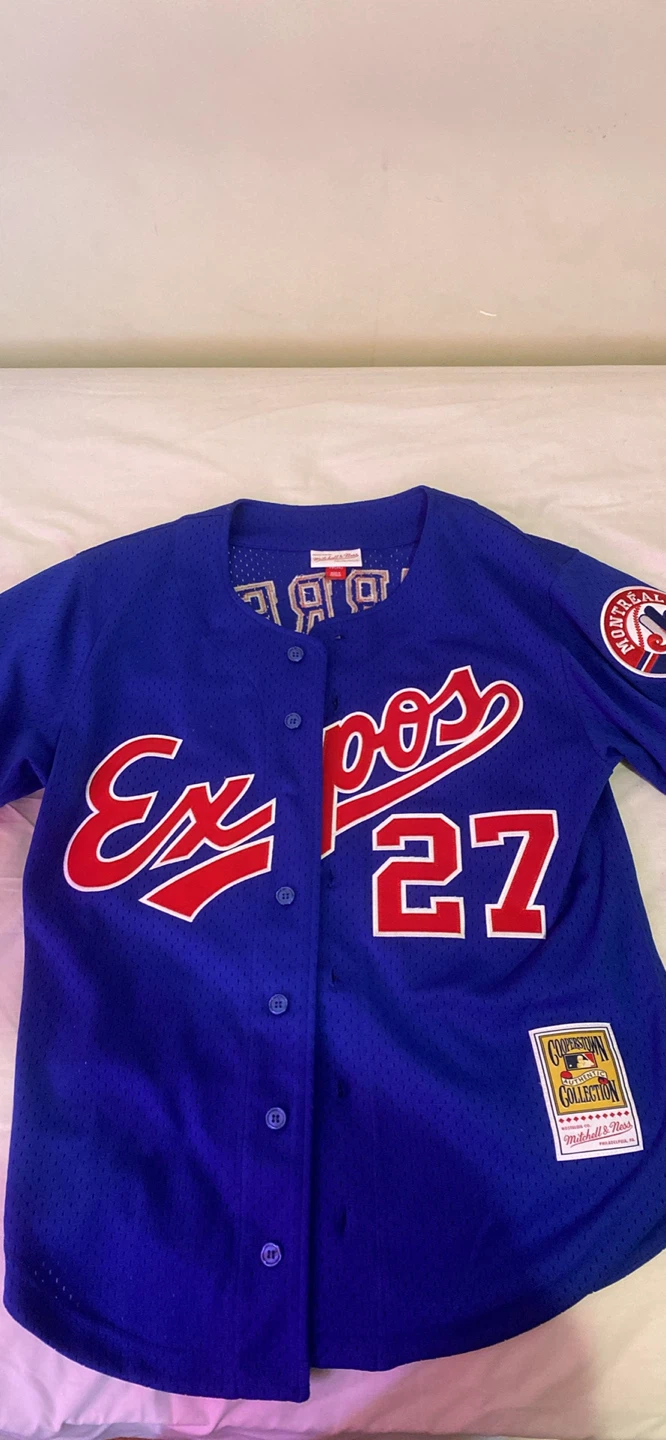 Chandail Expos de Montréal Mitchell & Ness 27 Guerrero taille M