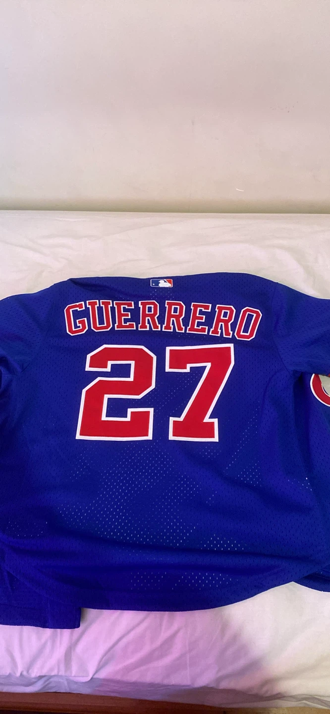 Chandail Expos de Montréal Mitchell & Ness 27 Guerrero taille M - photo 2