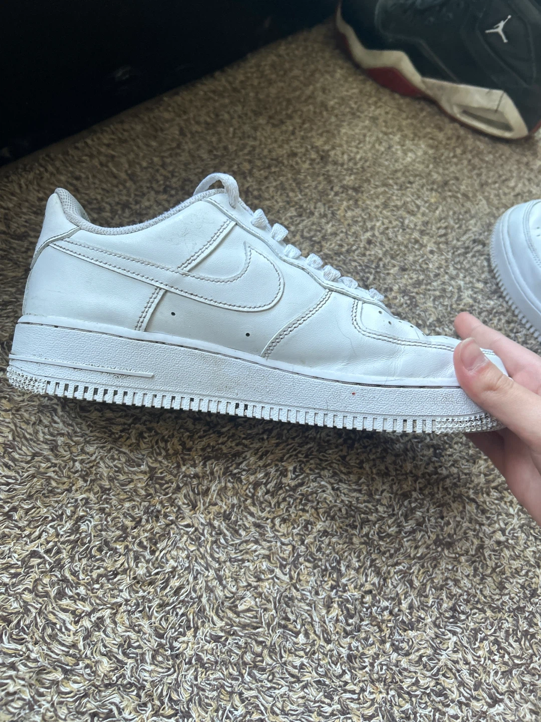Nike Air Force 1 White Sneakers - photo 2