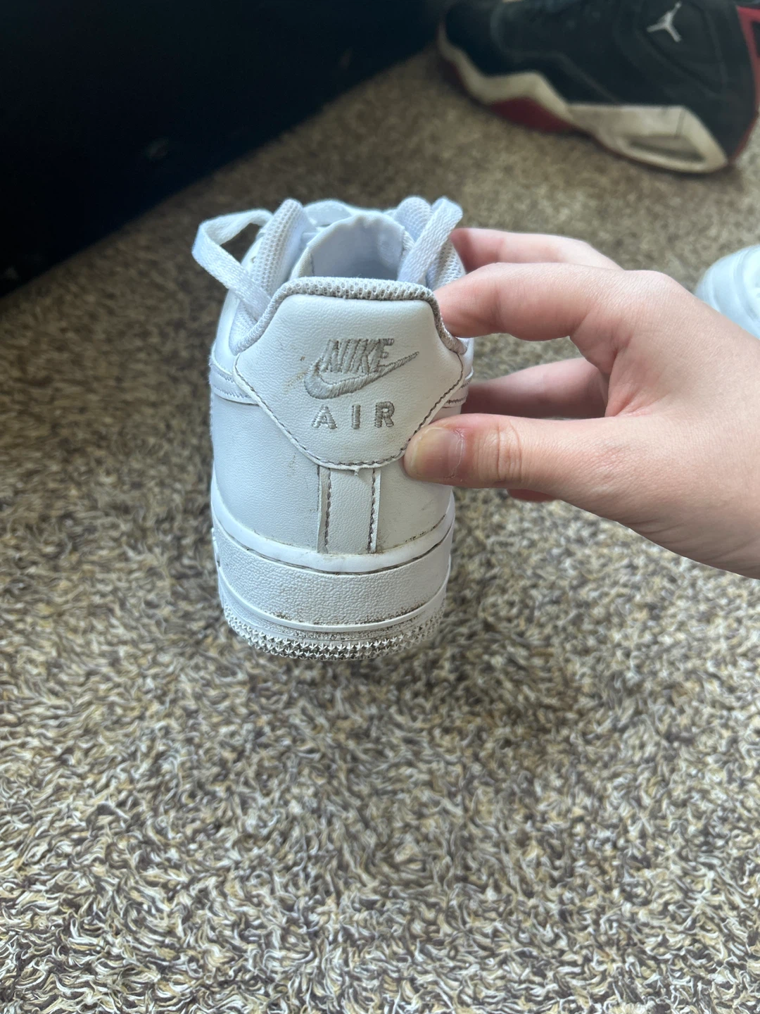 Nike Air Force 1 White Sneakers - photo 4