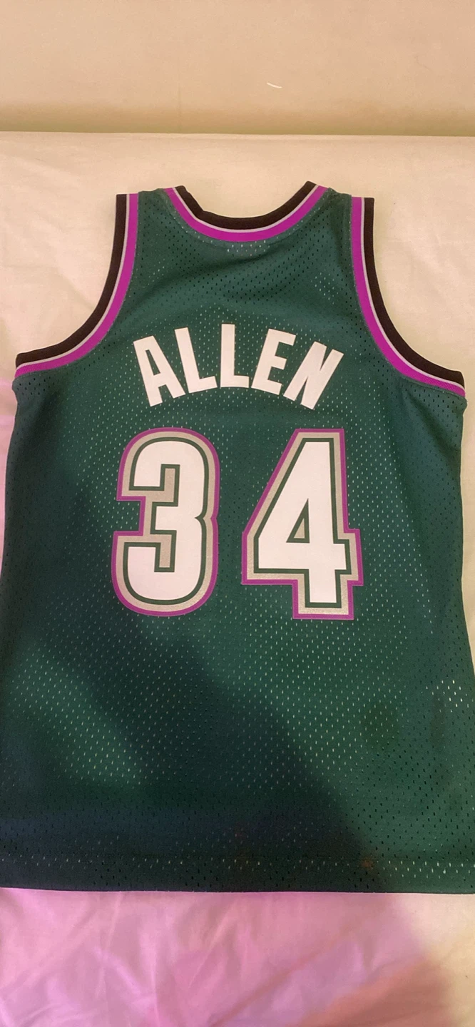 Chandail Mitchell & Ness Ray Allen Bucks 34 Taille S - photo 2
