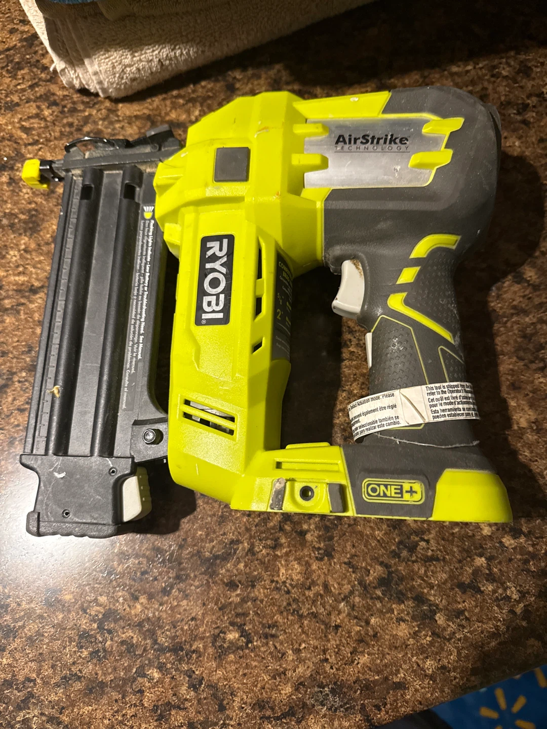 Ryobi AirStrike Cordless Brad Nailer