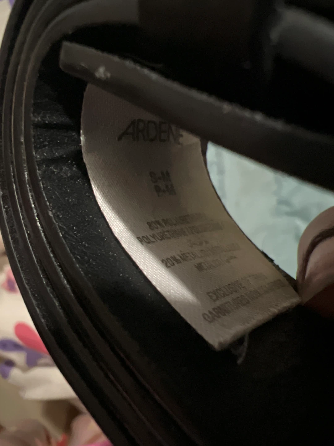 Ardene Black Belt with Grommets - photo 4