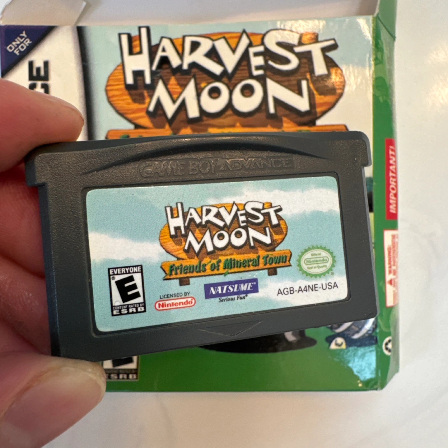 Harvest Moon: Friends of Mineral Town Game Boy Advance Game - photo 2