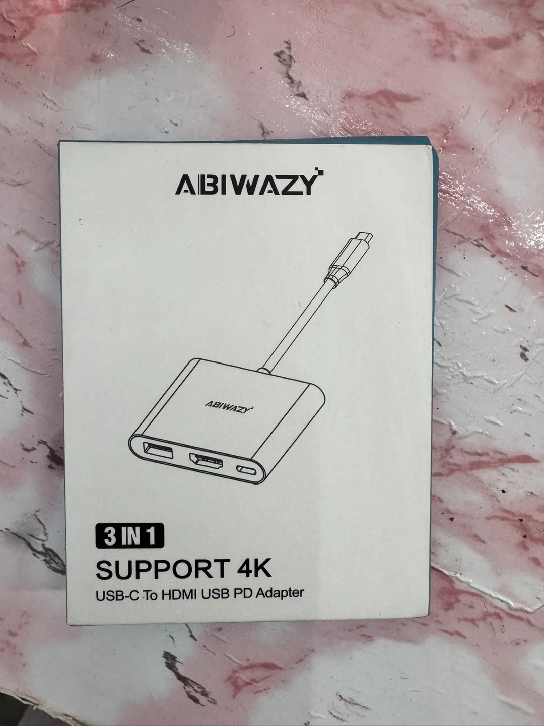 ABIWAZY USB-C to HDMI PD Adapter