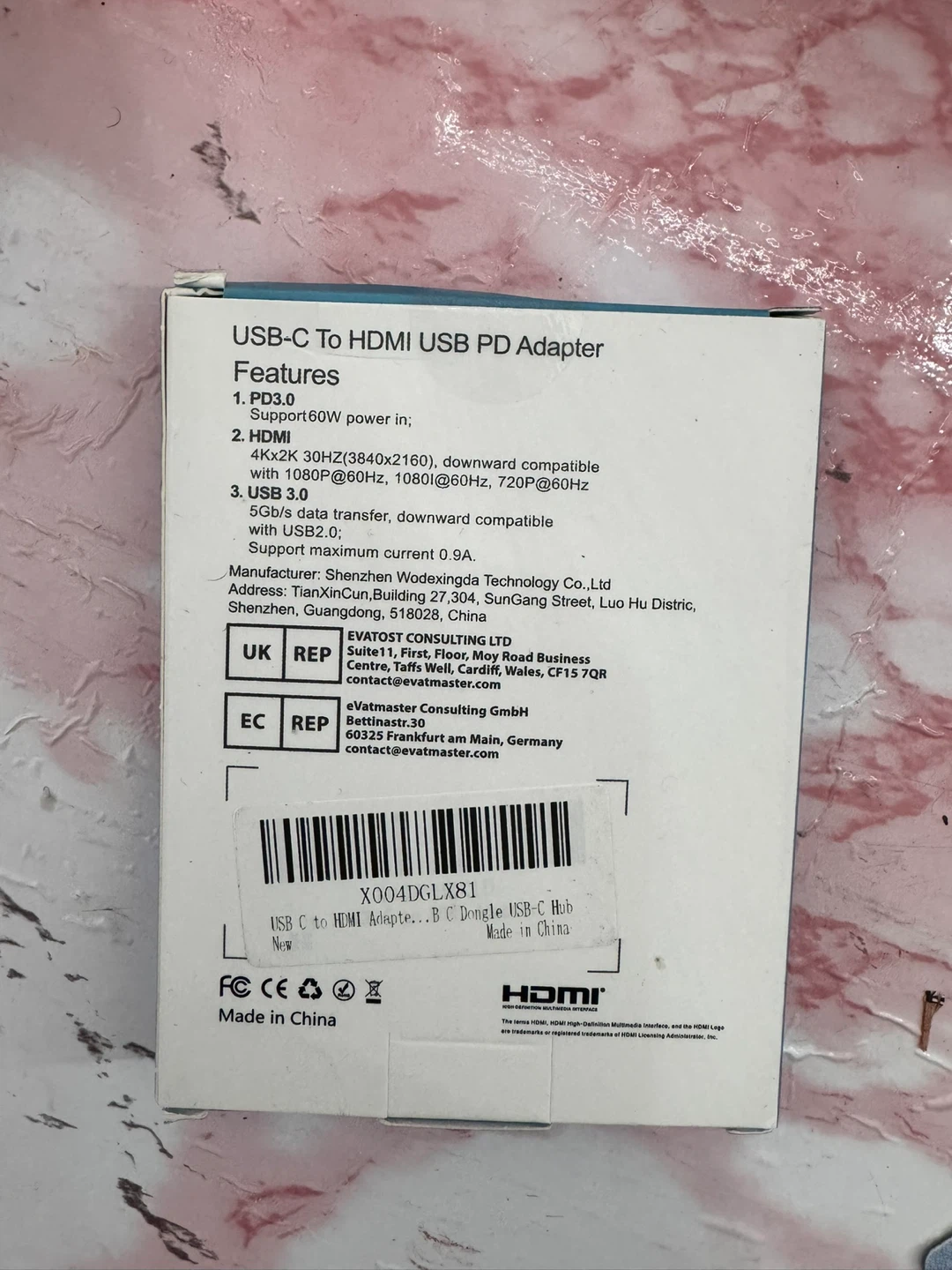 ABIWAZY USB-C to HDMI PD Adapter - photo 2