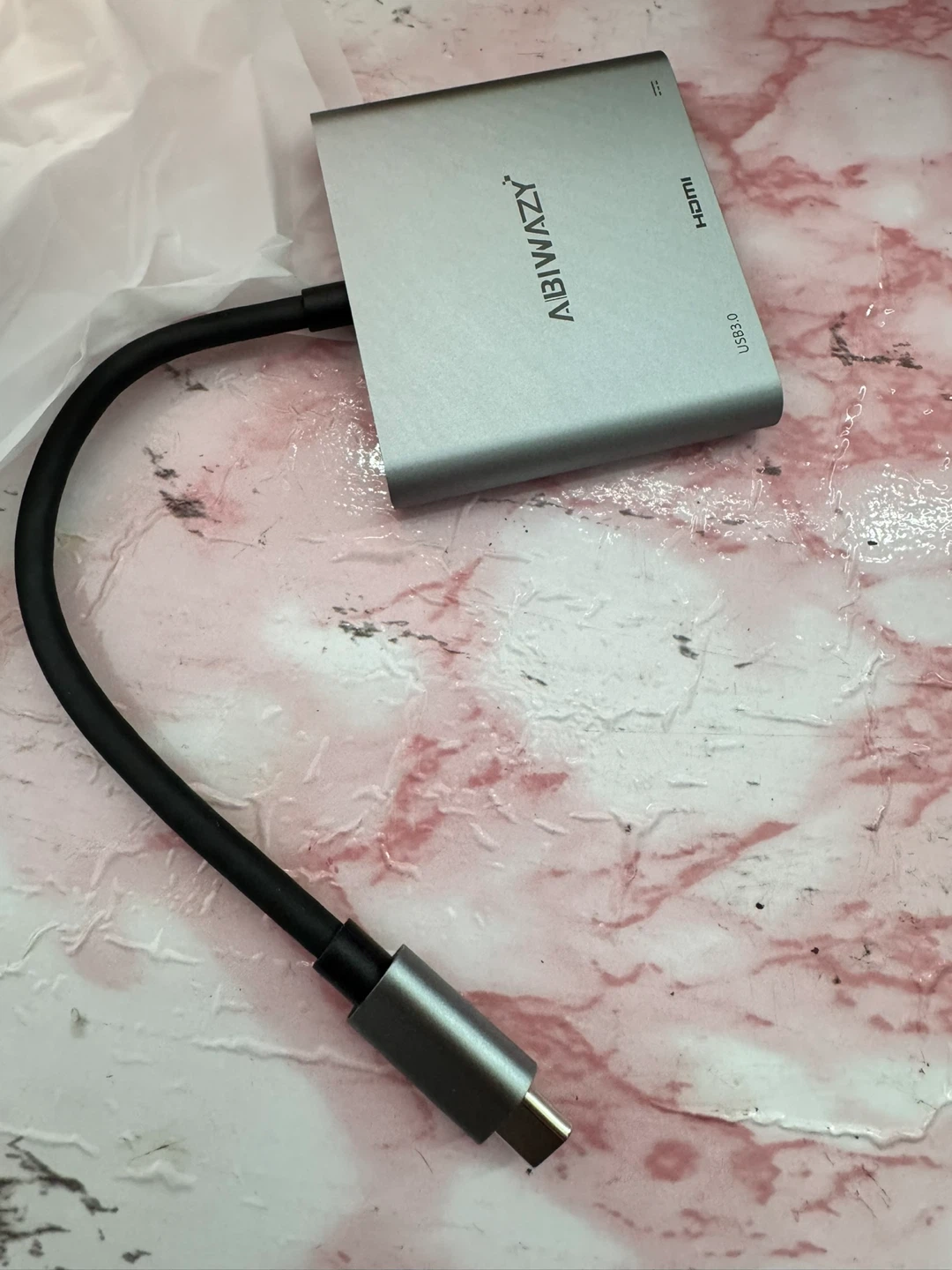 ABIWAZY USB-C to HDMI PD Adapter - photo 3