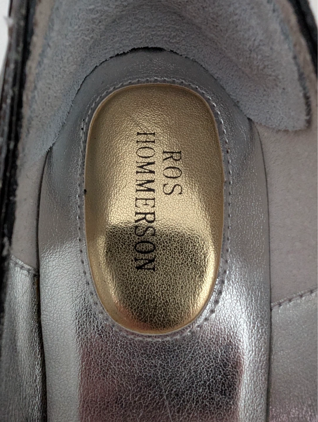 Ros Hommerson Black Patent Leather Heels Size 9M - photo 5