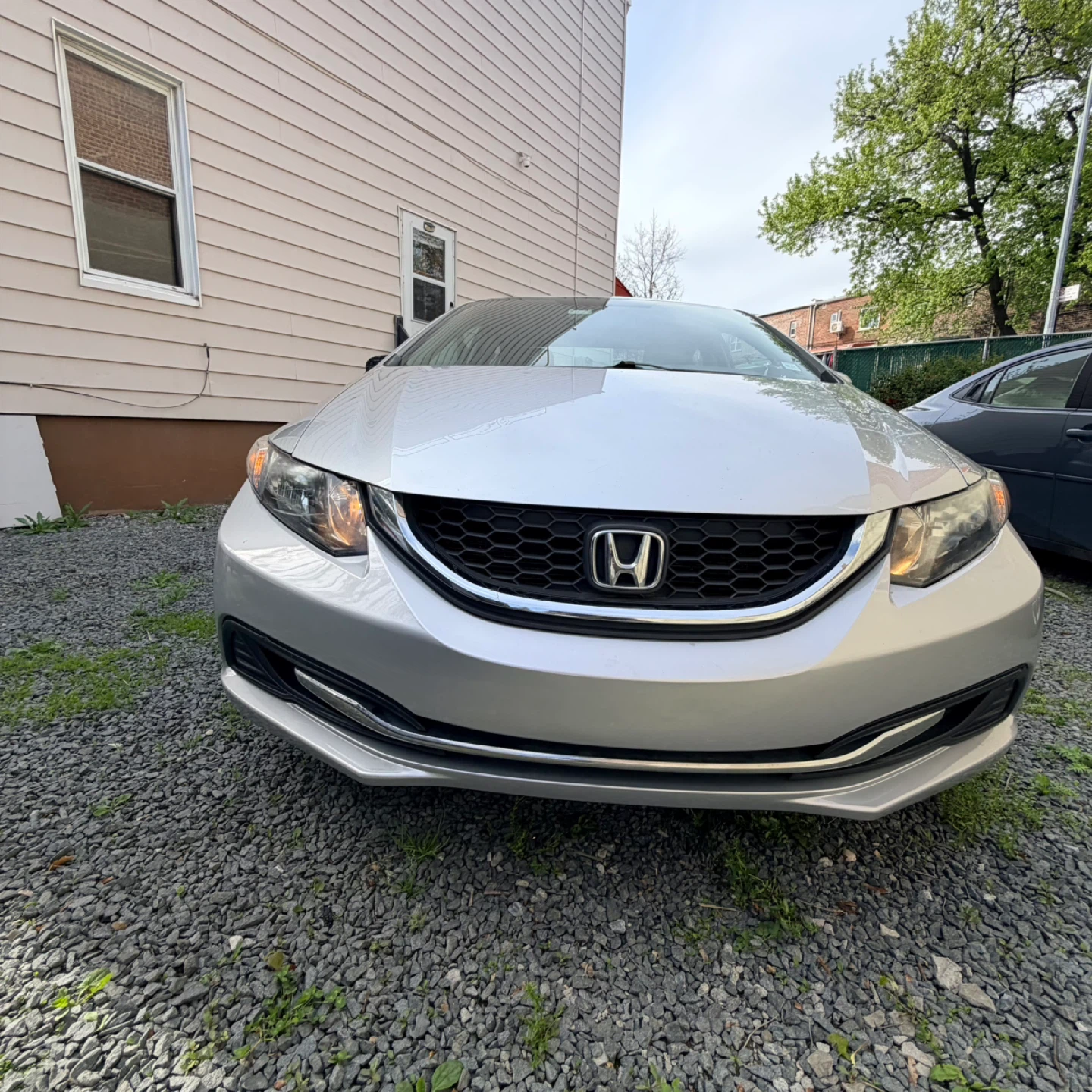 2014 Silver Honda Civic Sedan ckean title