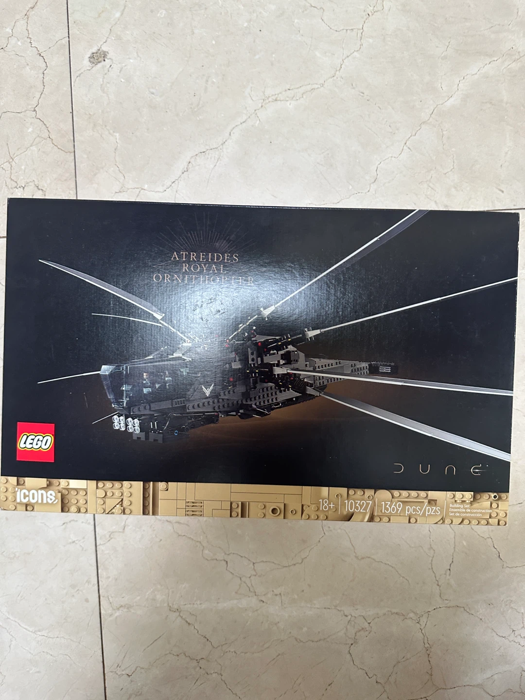 LEGO Icons Dune Atreides Royal Ornithopter Set 10327