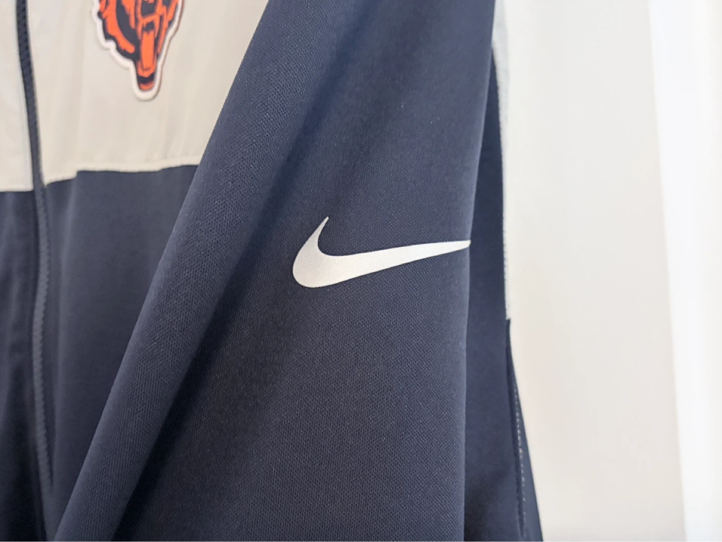 Authentic Nike NFL Chicago Bears Fill Zip Jacket Men’s 3XL - photo 3