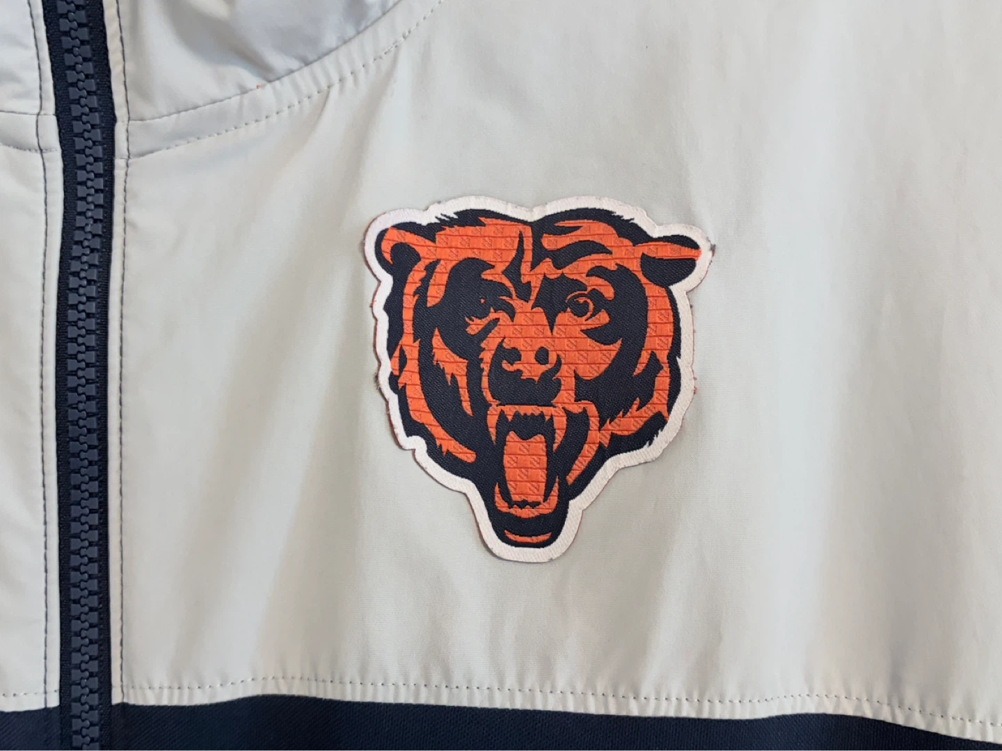 Authentic Nike NFL Chicago Bears Fill Zip Jacket Men’s 3XL - photo 2