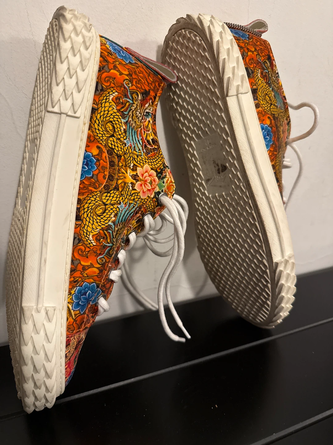 Giuseppe Zanotti "Dragon & Floral" Sneakers - photo 3