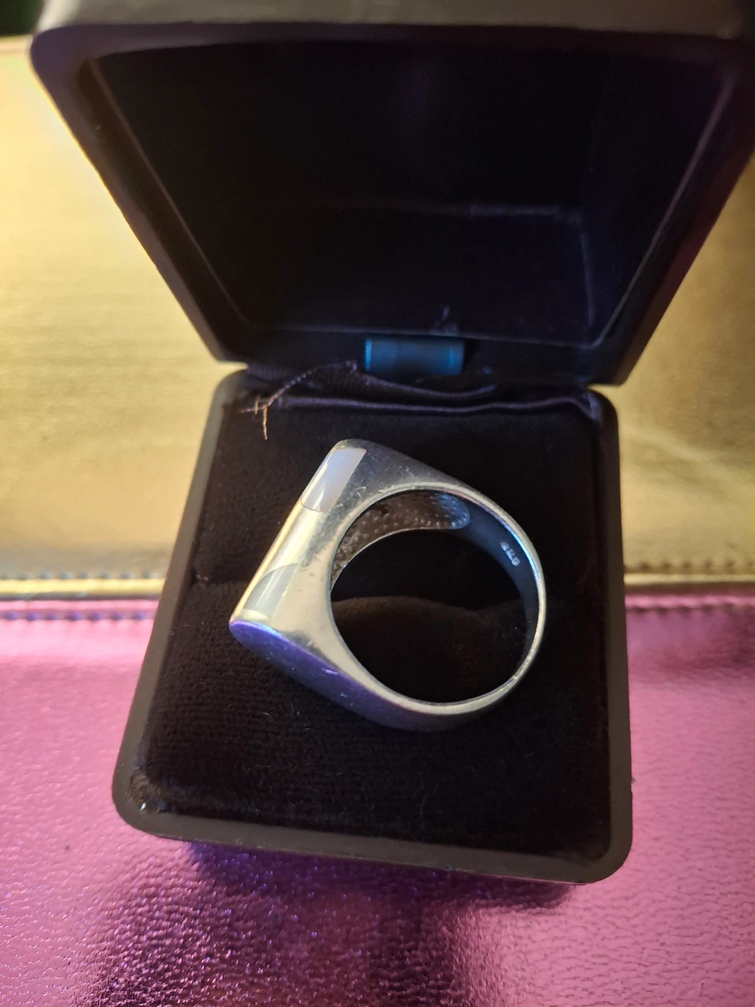 Unique silver ring (stamped 925) - photo 2