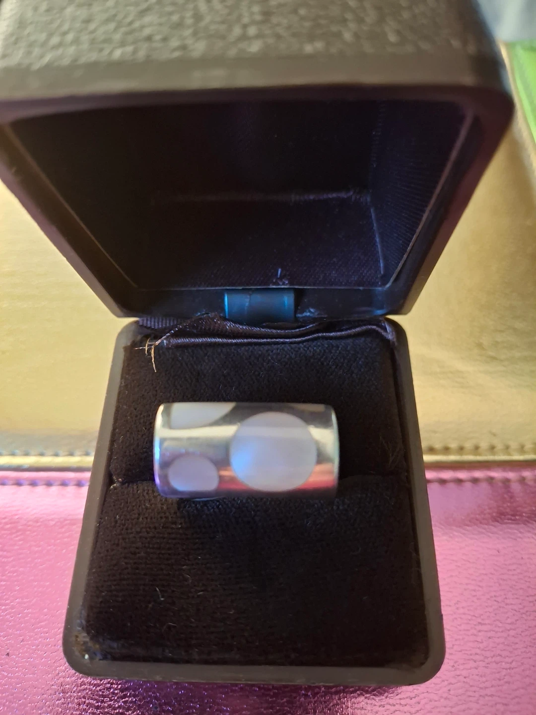 Unique silver ring (stamped 925)