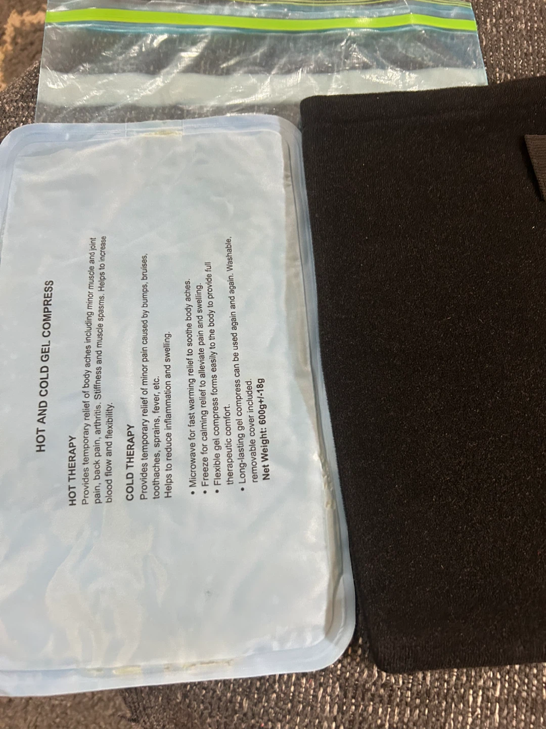 Deluxe Hot Cold Wrap Reusable Gel Pack - photo 4