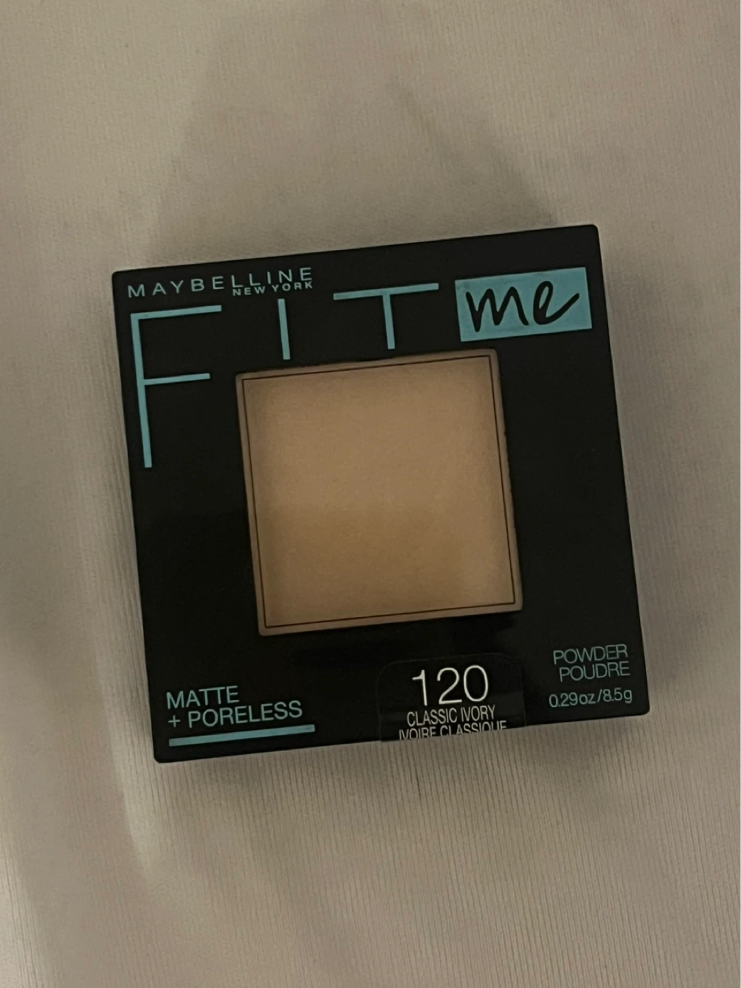Maybelline Fit Me Matte + Poreless Powder 120 Classic Ivory