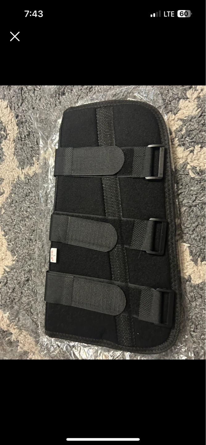 Adjustable Black Knee Brace Support - photo 4