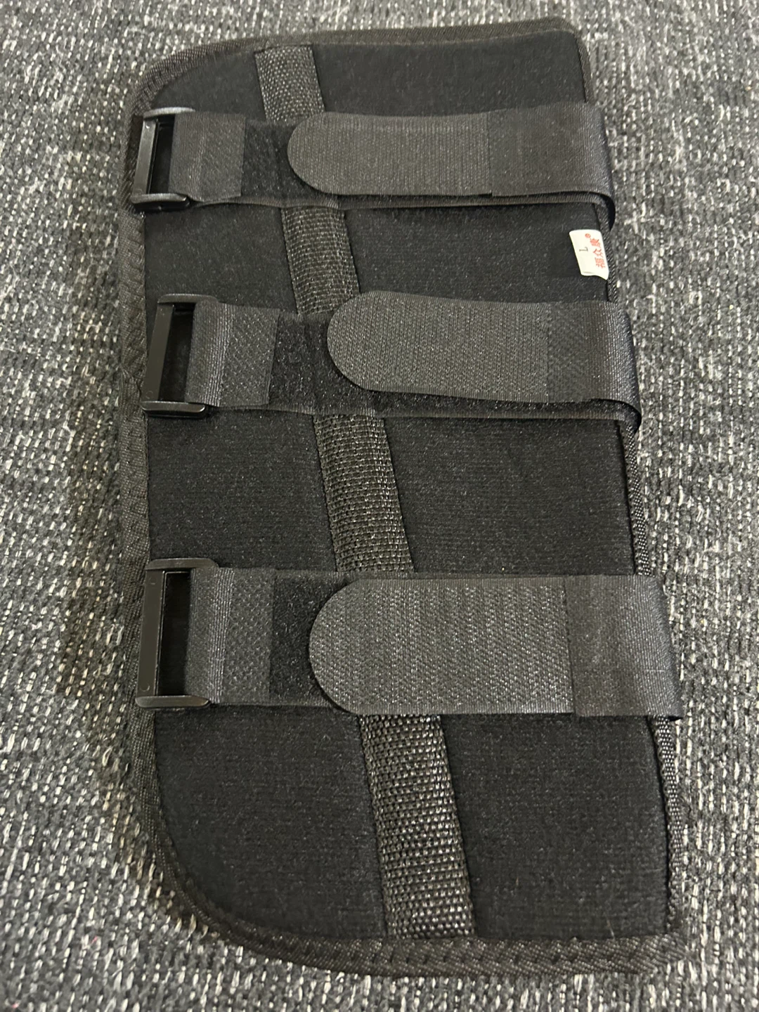 Adjustable Black Knee Brace Support