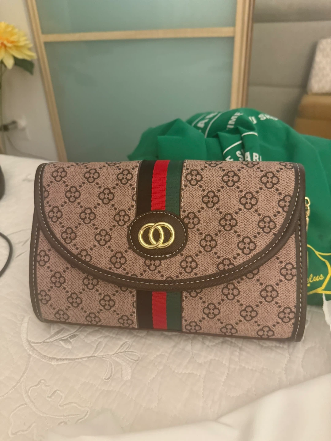 Patterned Clutch Bag