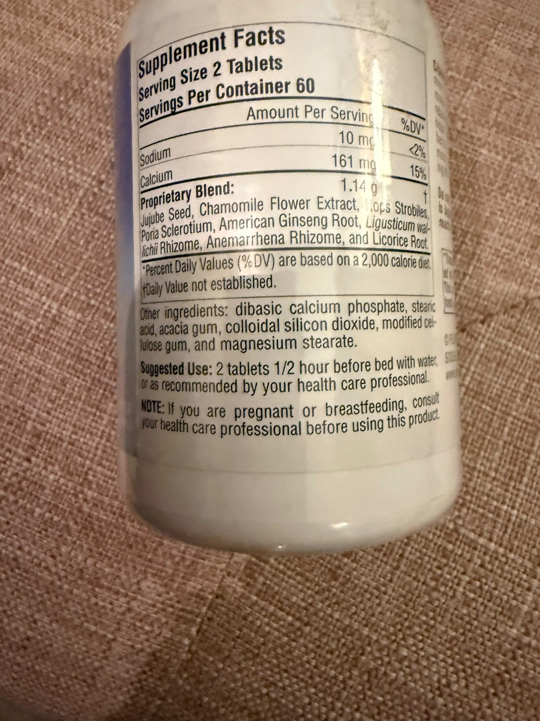 Chamomile Sleep Herbal Supplement - photo 3