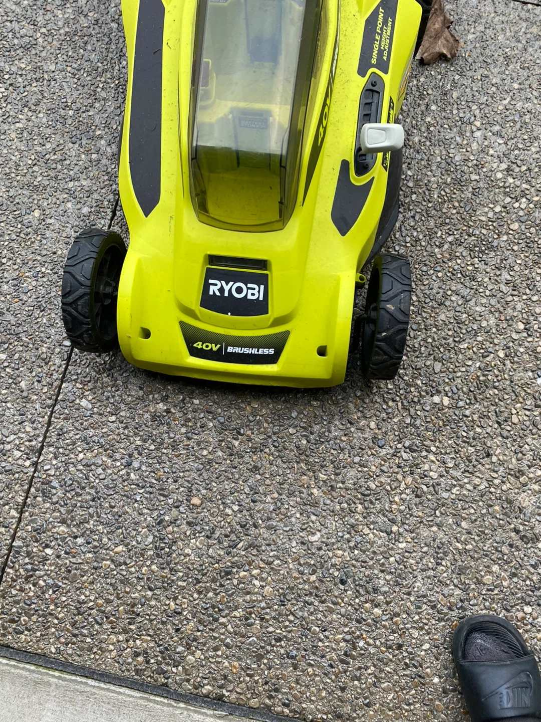 Ryobi 40V Brushless Electric Lawn Mower - photo 2
