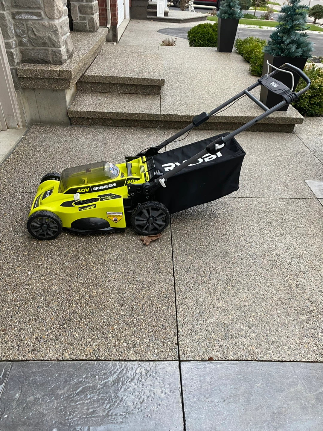 Ryobi 40V Brushless Electric Lawn Mower