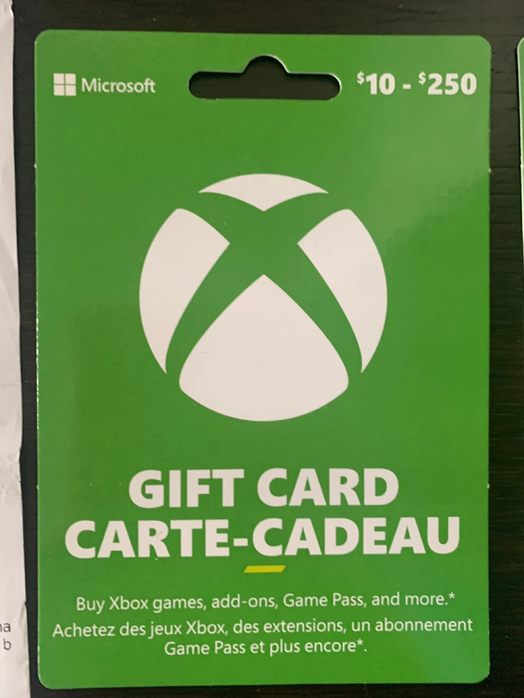 Xbox gift card $250 and $50 - photo 3