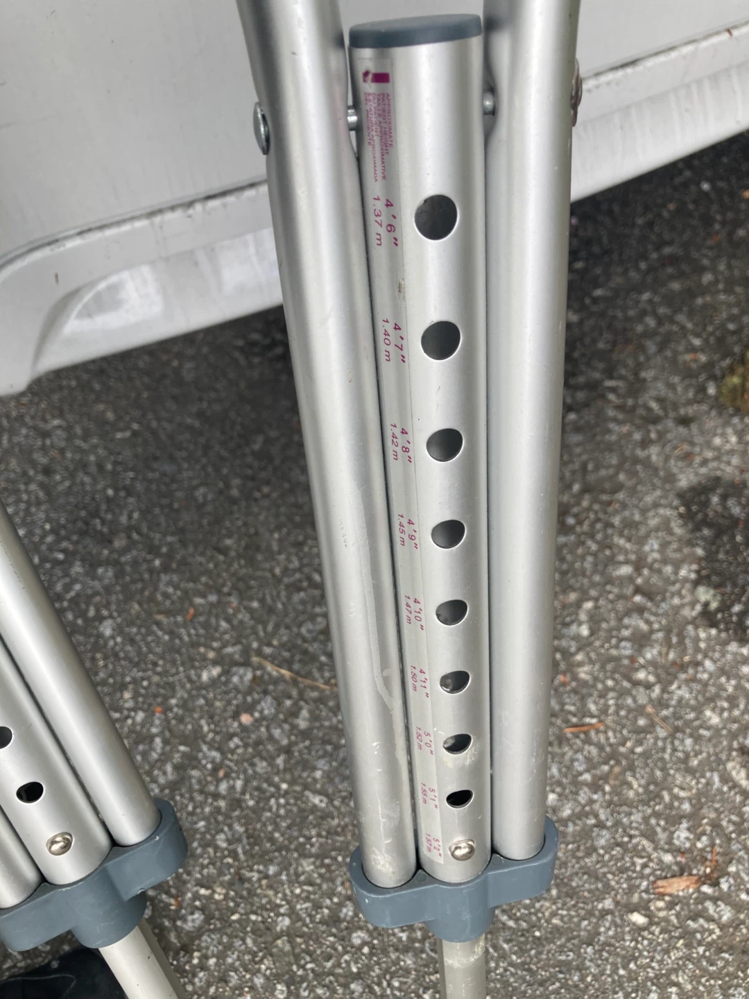 Aluminum Crutches (Pair) - photo 2