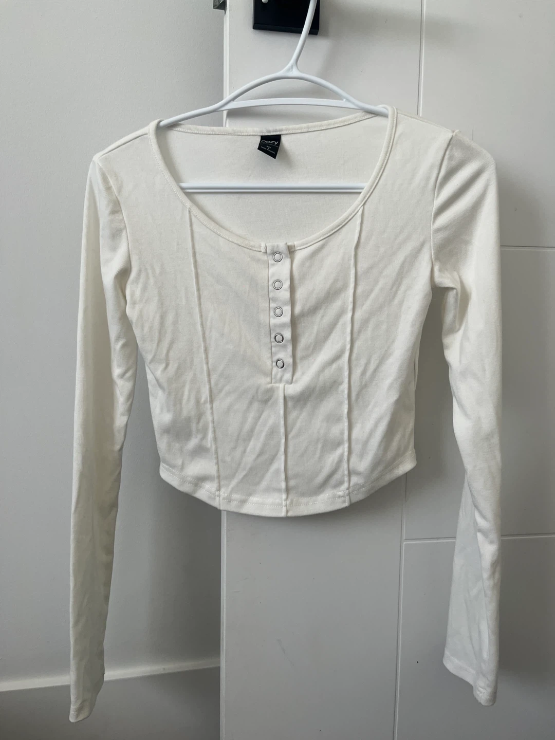 White Crop Top