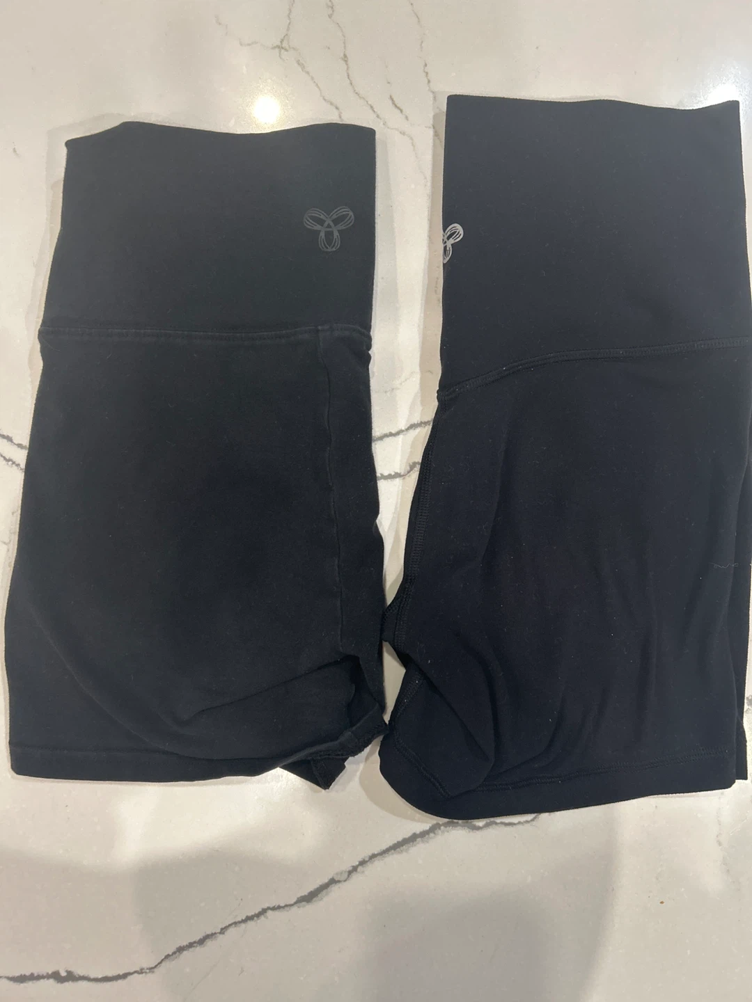 TNA Black Biker Shorts