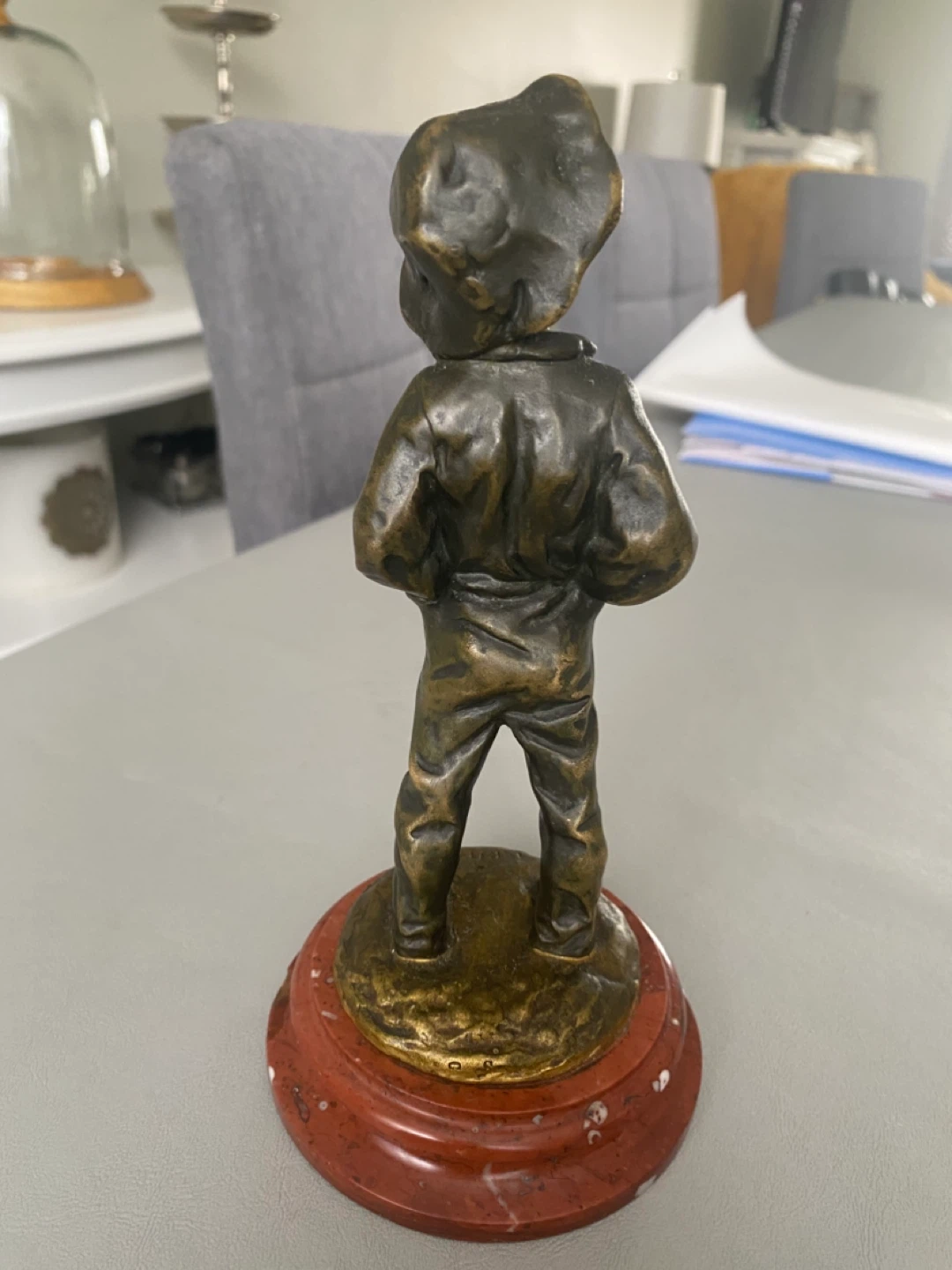 Antique French Bronze Gavroche Boy - photo 2