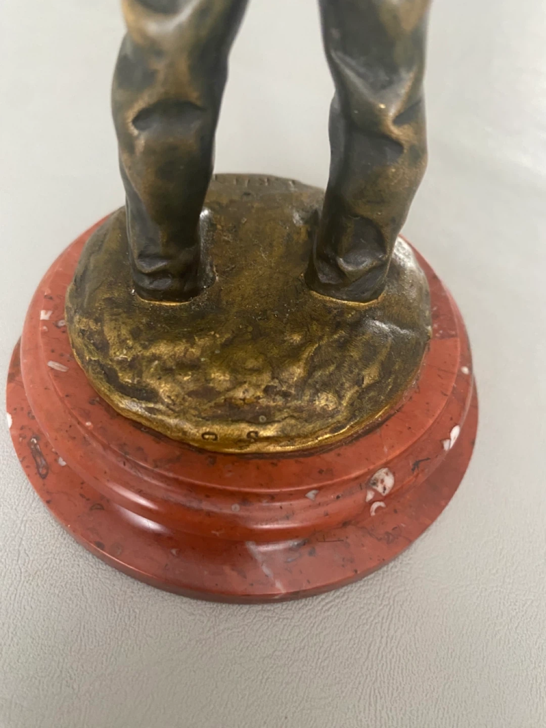Antique French Bronze Gavroche Boy - photo 3
