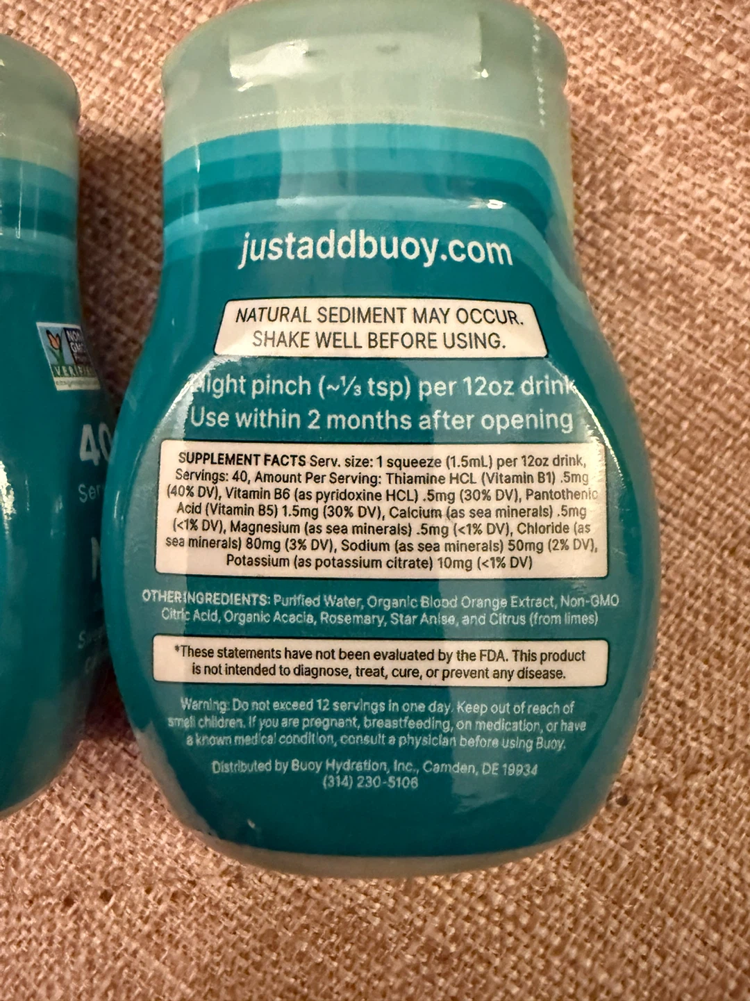 Buoy Hydration Drops - Unflavored - photo 3