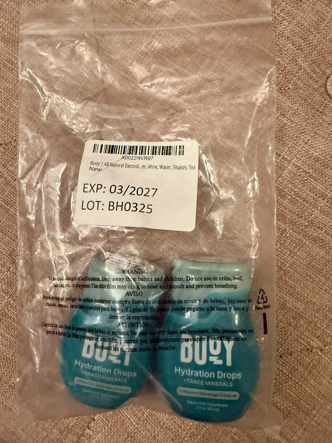 Buoy Hydration Drops - Unflavored - photo 2